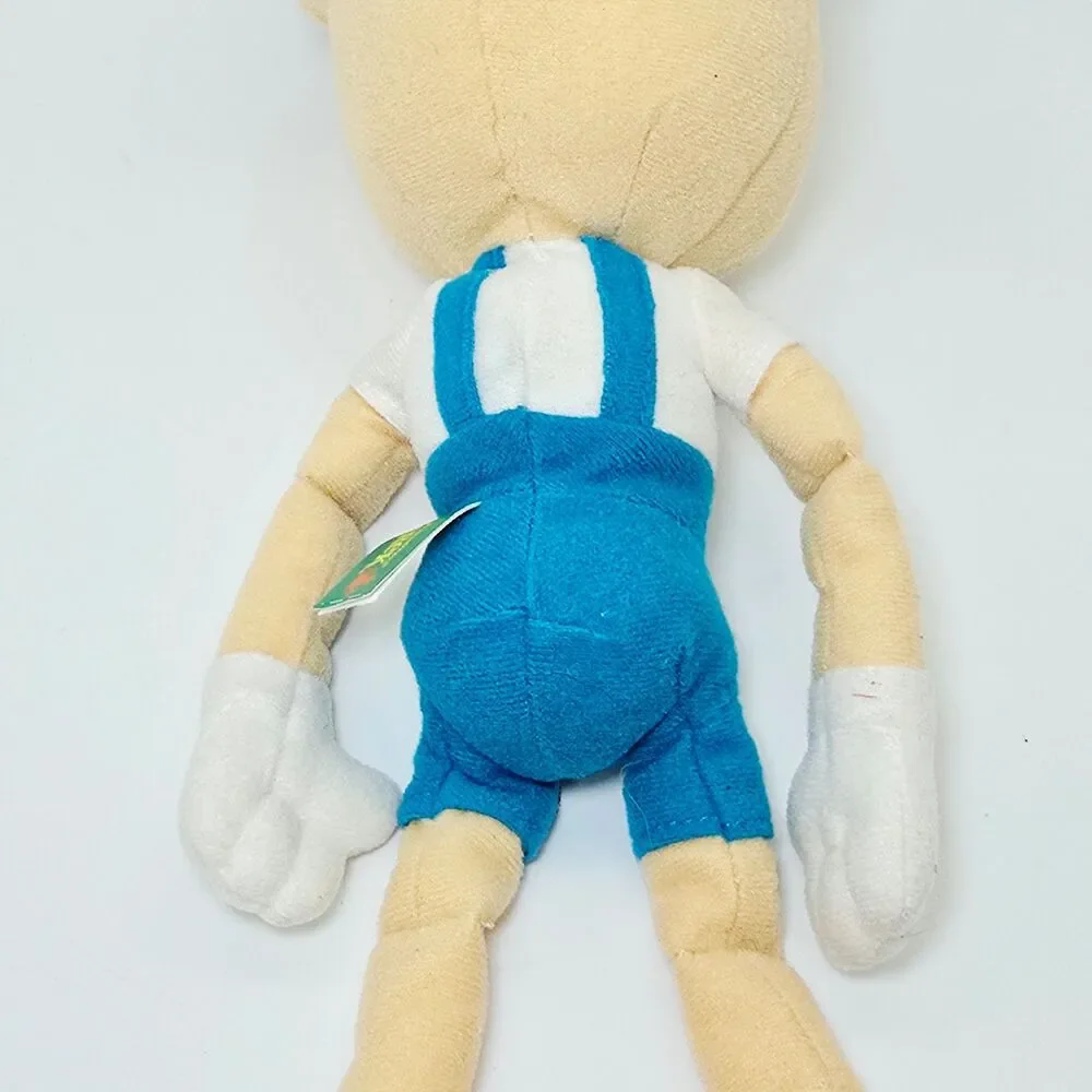 Shrek The Third Pinocchio Plush Rare Stuffed Toy Dreamworks Leaf Nose